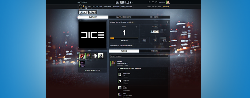 Battlefield 4 platoonat julkaistaan huomenna!