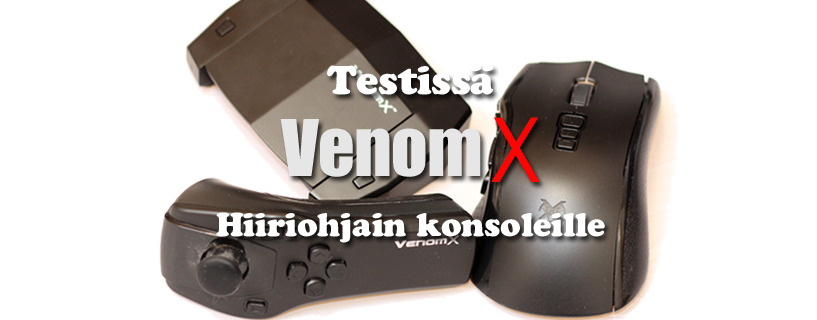 Testissä VenomX hiiriohjain konsoleille