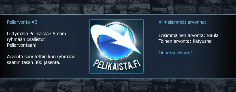 Steam Peliarvonta #3 – suoritettu!